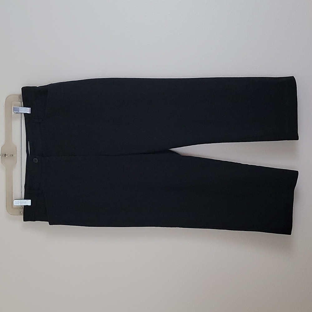 Classic Women's Black Straight-Leg Pants